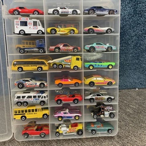 Hot Wheels Vintage Lot #4 of 48  Loose Cars And Trucks Case Included