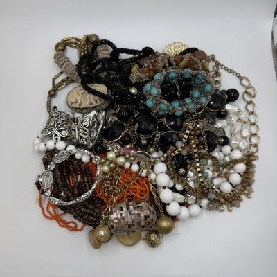 Jewelry CRAFT LOT 6lbs Vintage Modern Mix Pictures Are Just Examples