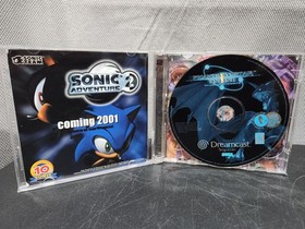 Phantasy Star Online Sega Dreamcast 2001 CIB W/ Sonic Adventure 2 Demo, Tested