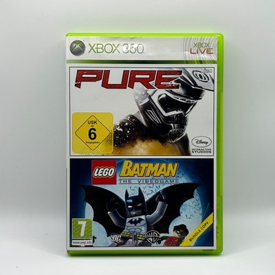 XBOX 360 Live Bundle Copy Spiel Pure Disney / Lego Batman DC WB 2008 09 PAL OVP