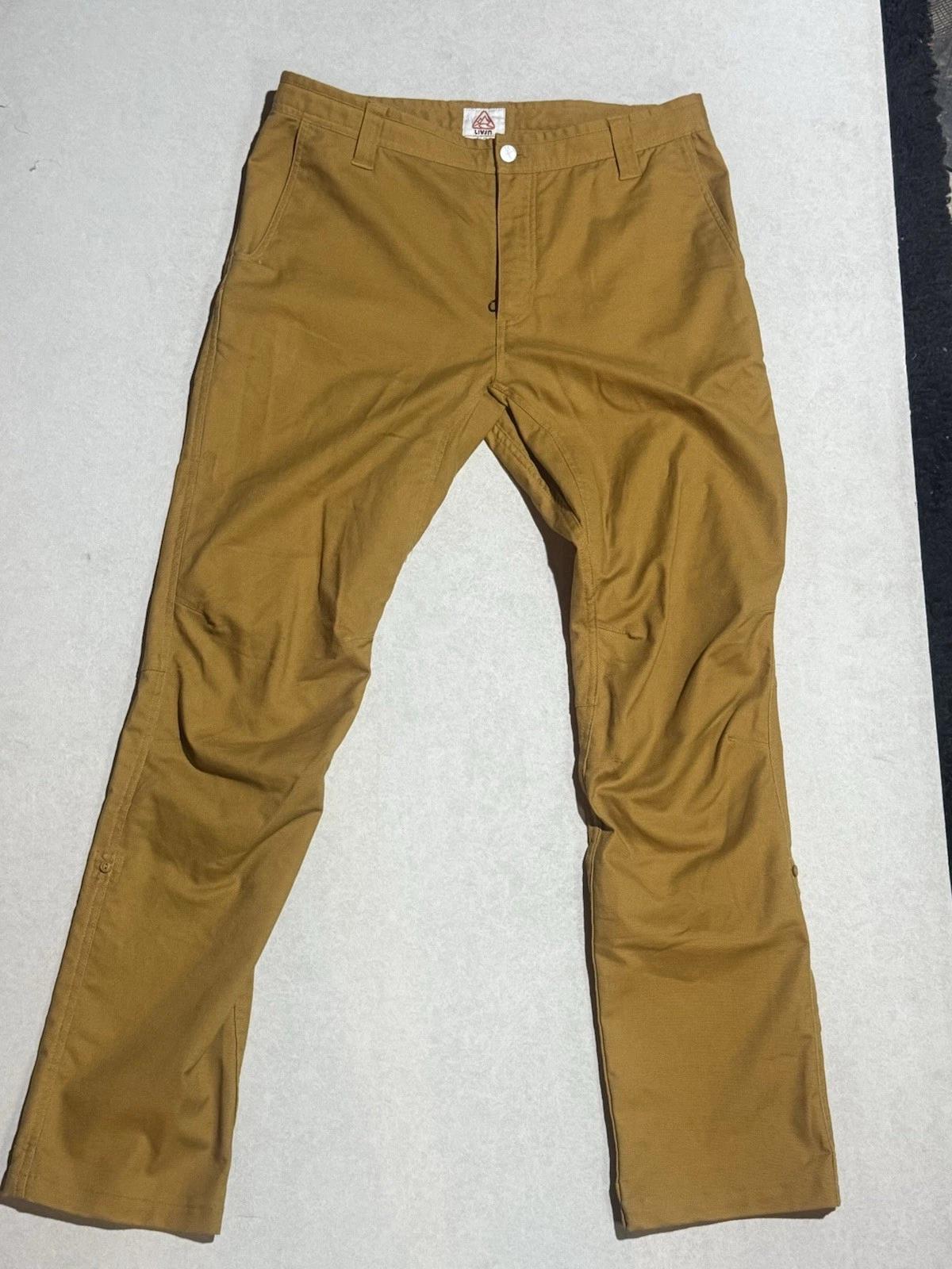 LIVSN Mens 32x32 Flex Canvas Pants Utility Hiking Outdoor Roll Tab Brown
Opens in a new window or ta