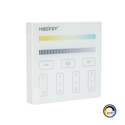 Fernbedienung RF für LED-Dimmer CCT 4 Zonen MiBoxer B2