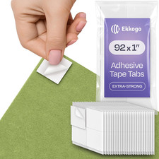 Double Sided Tape for Walls 92-Pack - Foam Tape for Poly-Fiber  Foam Acoustic P