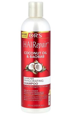 ORS HAIRepair Coconut Oil and Baobab Sulfate-Free Invigorating Shampoo 370ml