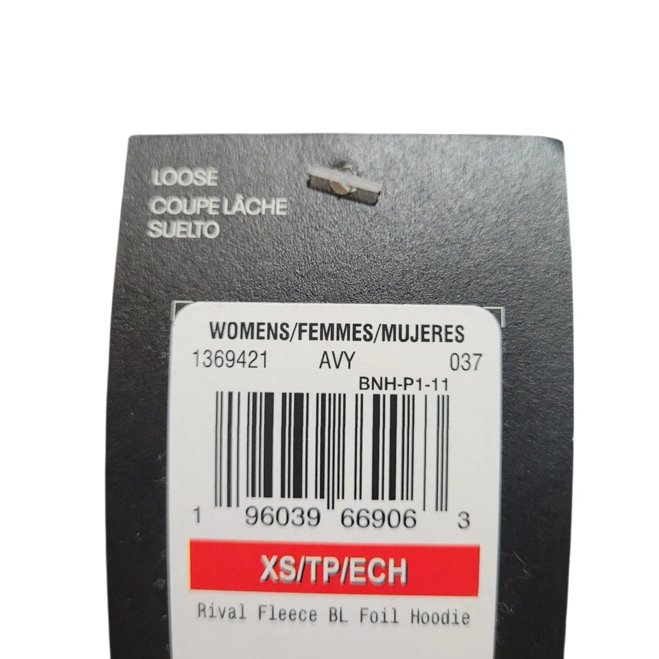 Under Armour Sudadera con Capucha Mujer Niña Talla XS Gris Rosa Camisa Extra Pequeña Foto 4 de 4