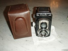vintage CIRO FLEX wollensak velostigmat 85mm 3.5 Alphax Shutter 6x6 TLR CAMERA
