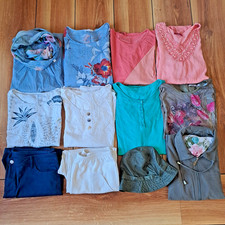 12tlg. Bekleidungspaket Damen 46 44 48 XL XXL 3XL  Tunika Hose Bluse Shirt Weste