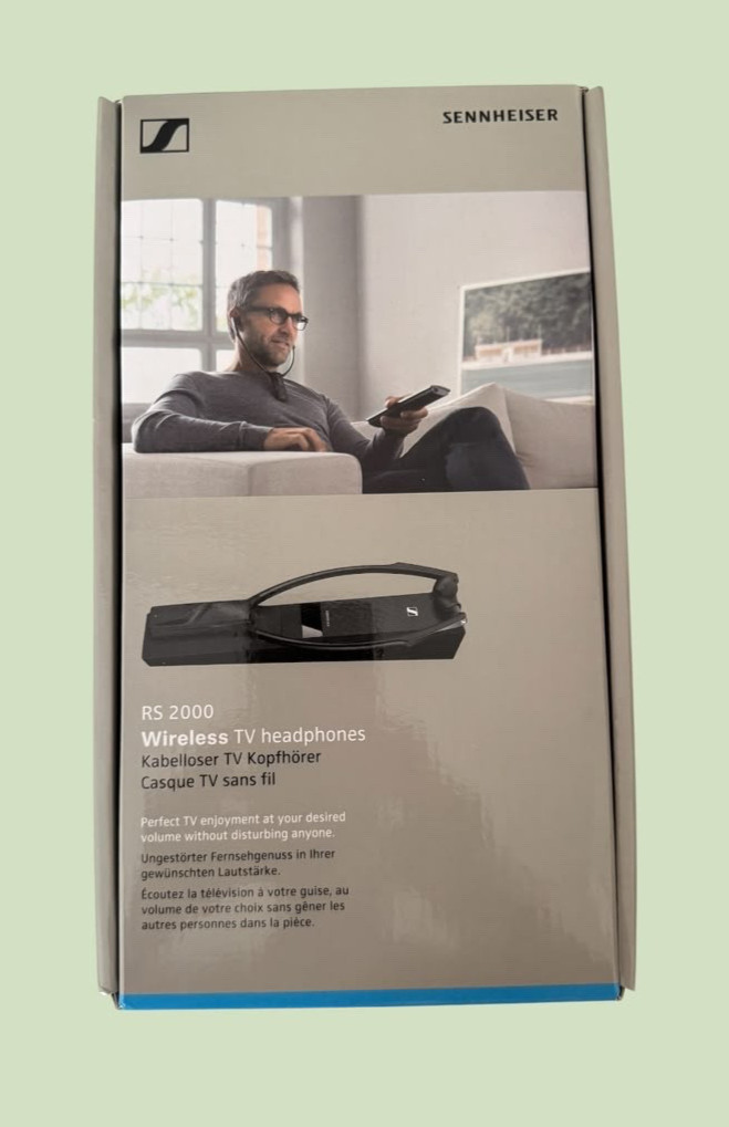 Sennheiser RS 2000 Cuffie Wireless per TV – Ottime condizioni – Con scatola
