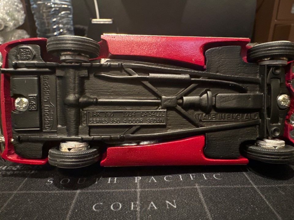 Miniature Brooklin 1/43 La Salle 350 Coupé 1934 Noire – Modèle Métal, Occasion, Fabriqué Au Royaume-Uni