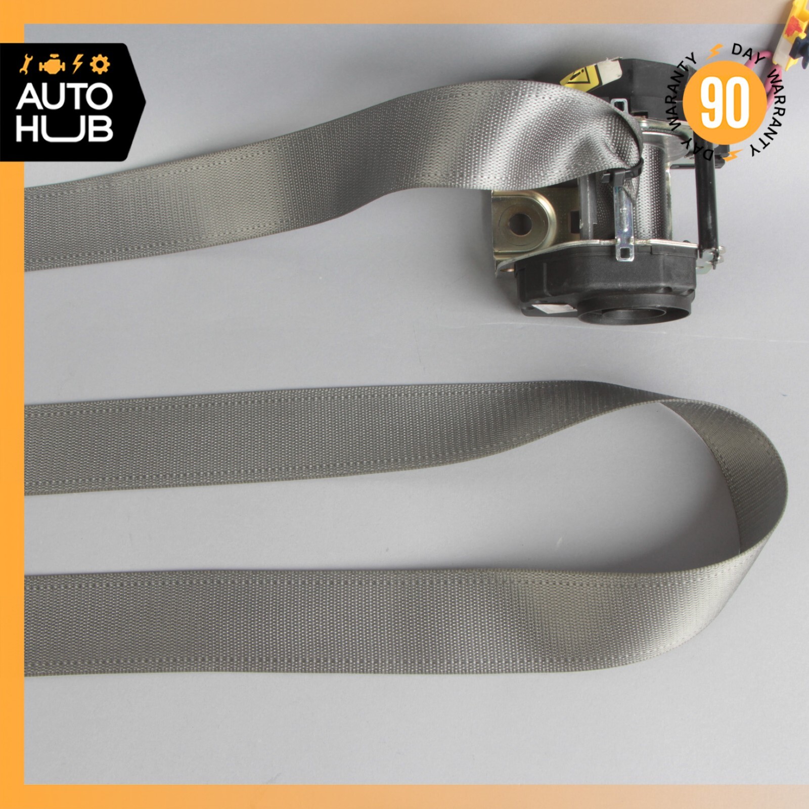 09-13 Maserati Quattroporte S M139 Rear Left or Right Side Seat Belt Gray OEM