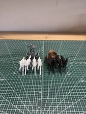 Reamsa  Plastic Gladiator Figures & Horse Drawn War Carriages Incomplete