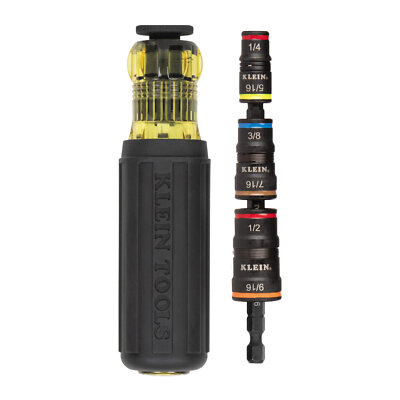 Klein Tools 32303HD 20-in-1 Impact Driver Set w/ Screwdriver Bits & Flip Sockets