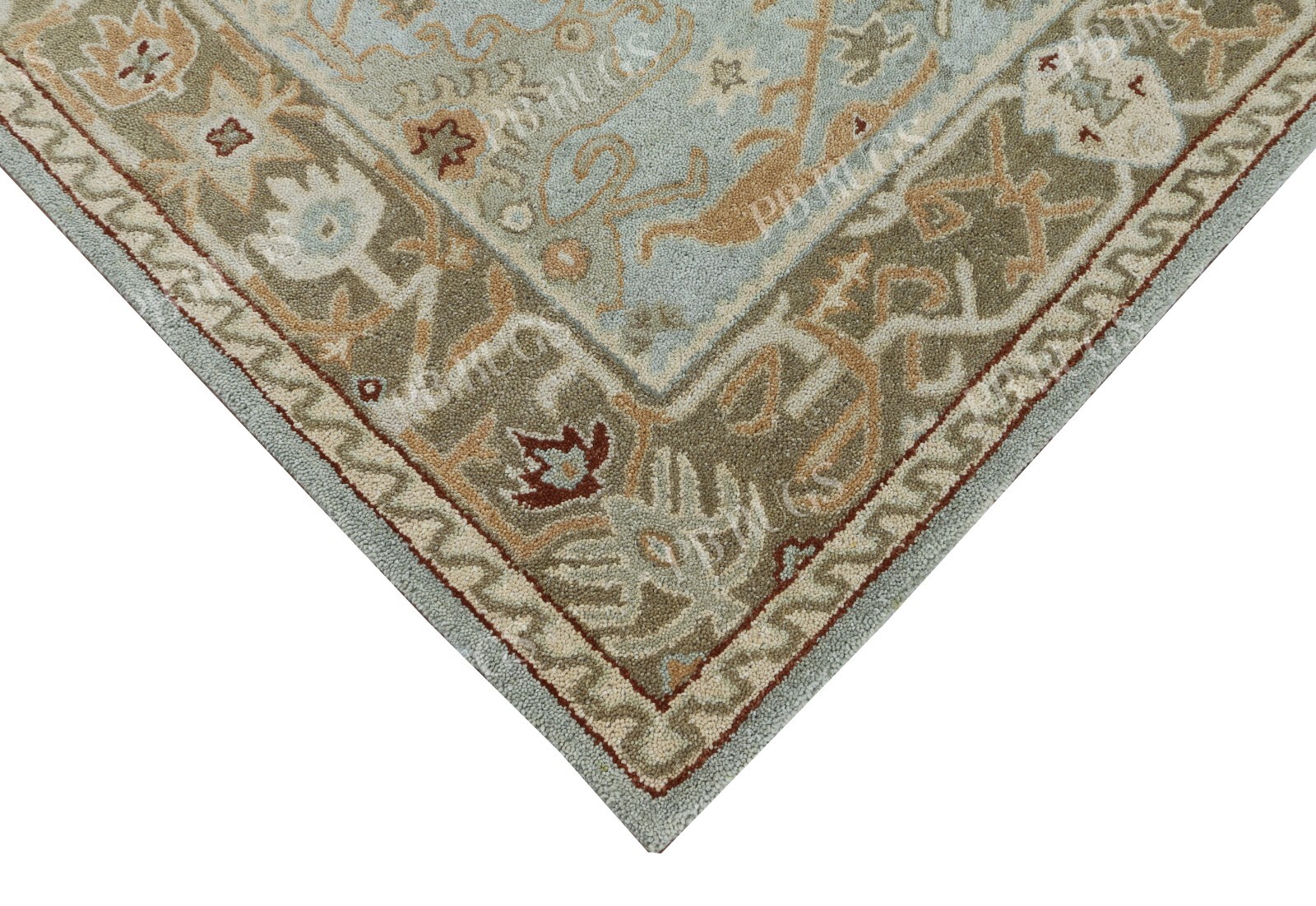 Area Rug Without Border Channing New Handmade Traditional Tufted Woolen Area Rug Without Tariff ...