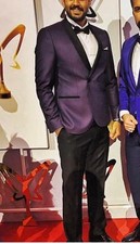 Used Tuxedo, Elegant Slim fit Tuxedo, size is 38s. Good quality, I used it once.