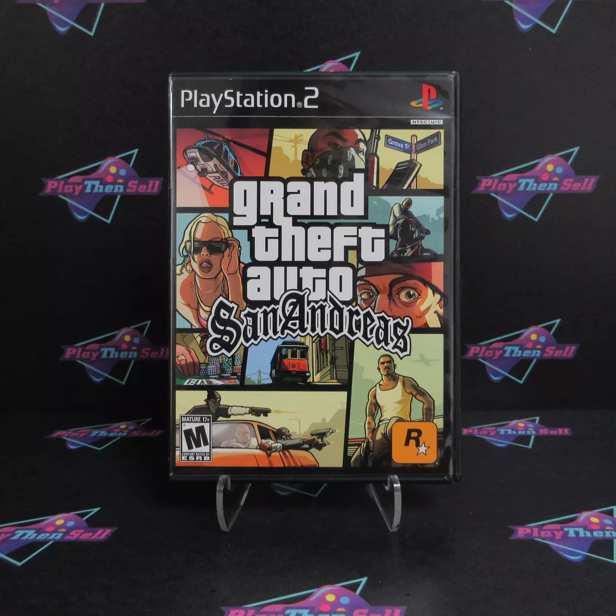 Grand Theft Auto San Andreas [PS2] [USA] : Rockstar Games : Free