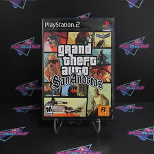 Grand Theft Auto San Andreas PS2 PlayStation 2 + Map - Complete CIB