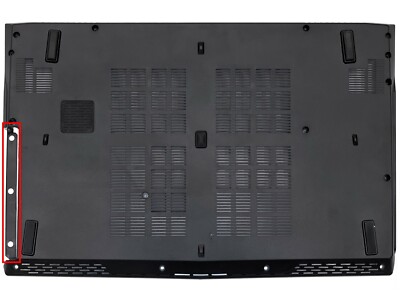 Version 1 - Boden Gehäuse Bottom Base Case/Cover MSI GE62VR 7RF Apache Pro 4K