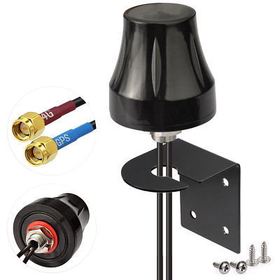 Bingfu 4G LTE Cellular GPS Fixed Bracket Wall Mount Antenna For 4G LTE Router