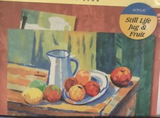 Nuovo!Pittore creativo passo dopo passo acrilico natura morta brocca e kit pittura frutta