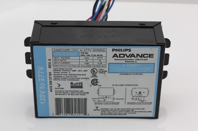 IMH-70-D-BLS Philips Advance MH HID 70W Electronic Ballast 120-277V