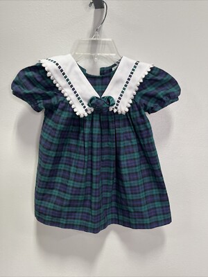 green plaid dress with white collar Green & White Plaid Rhinestone Shamrock Collar Cotton Dress – The Printed  Peach Savannah main image 1