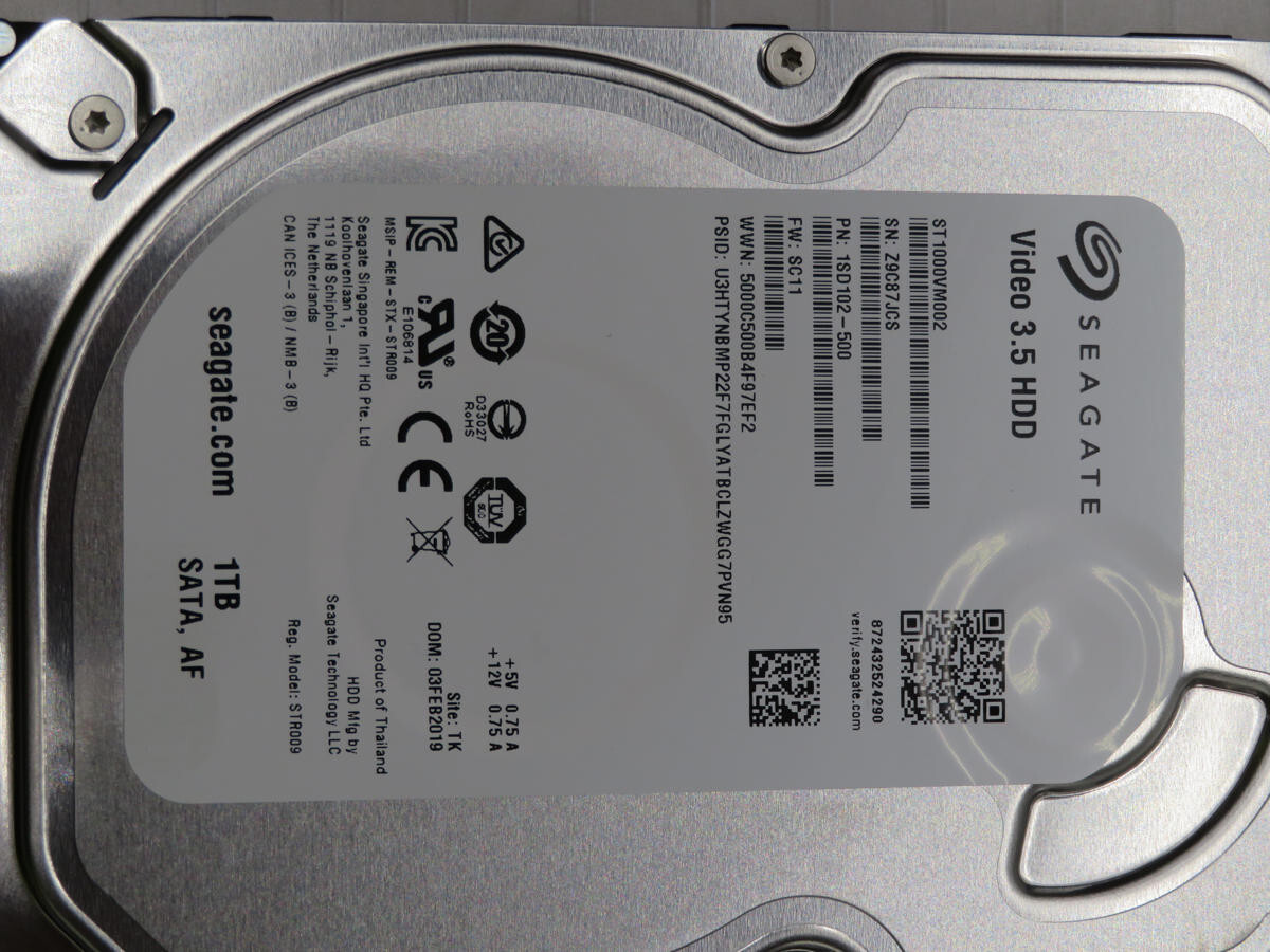 Seagate 3.5インチ内蔵HDD 14TB 2台セット Amazon.co.jp: Seagate 3.5インチ内蔵HDD 500GB SATA 6Gb/s
