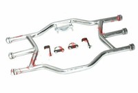 Passt FüR Royal Enfield 350 Beinschutz / Sturzstange Verchromt Ecs