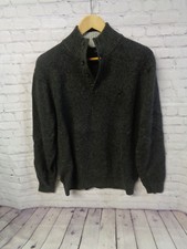  Nautica Men's 4 Button Mock Neck 100 Cotton Sweater Size L Large