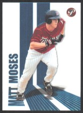 2004 Topps Pristine Matt Moses Rookie Minnesota Twins #140