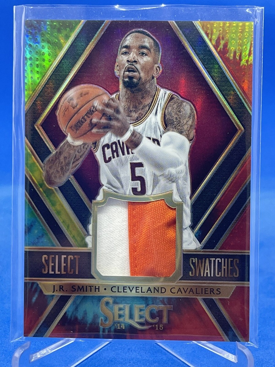2015-16 Panini Select Swatches Tie-Dye Prizm /25 JR Smith #55