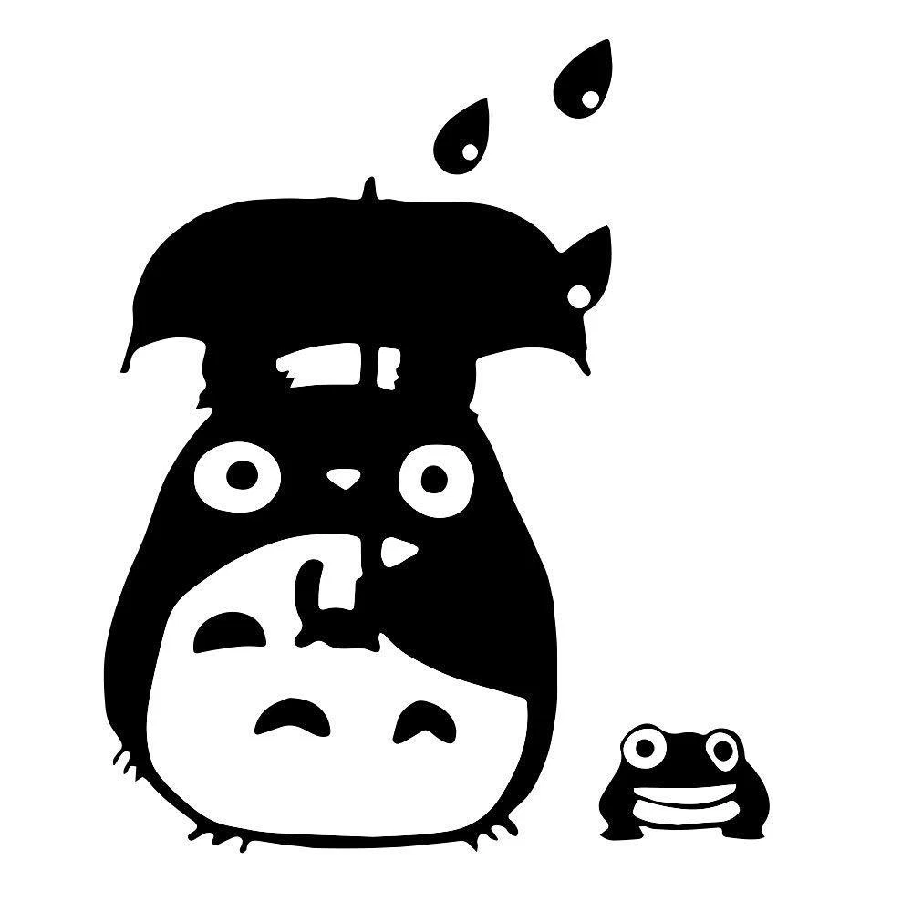 Totoro Stencil
