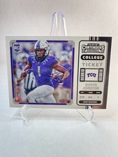 2023 Panini Chronicles Draft Picks - Contenders College Ticket #12 TCU
