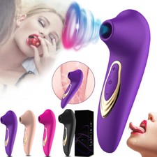 Nipple Oral Sucking Vibrator Clit Sucker G-spot Massager Sex Toy for Women