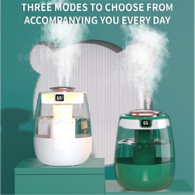 1500ml Humidifier for Large Room Office Cool Mist Air Humidifier