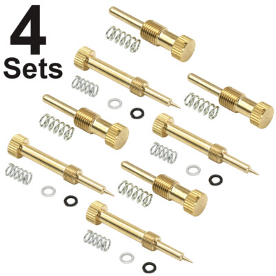 4x Air Fuel Mixture Screw Idle Speed,Adjustment Screw/For Mikuni VM22 ...