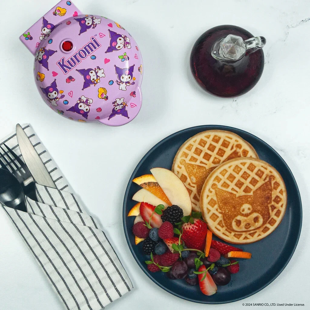 Uncanny Brands Hello Kitty Kuromi Mini Waffle Maker
Opens in a new window or tab