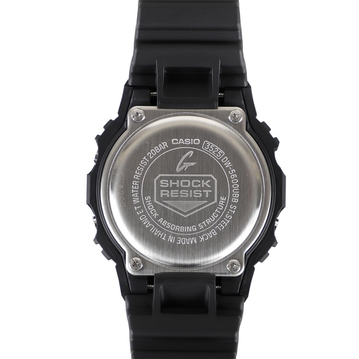 CASIO G-SHOCK DW-5600UBB-1 Matte Black Shock Resistant Digital Men