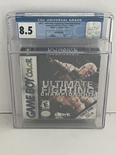 UFC Ultimate Fighting 2000 Nintendo GameBoy Color Sealed CGC 8.5 Seal A 1st Game