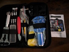 148 pcs Pro Watch Case Opener Link Pin Remover Screwdriver Repair Tools Kit Set