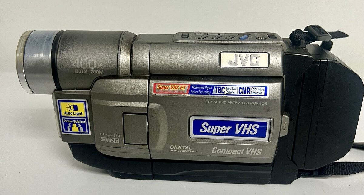 JVC Camcorder GR-SXM330U Super VHS *WONT TURN ON* Untested JVC Camcorder GR-SXM330U Super VHS *WONT TURN ON* Untested