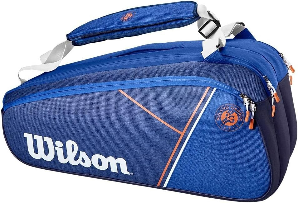 Wilson - WR8018201001 - Roland Garros Super Tour 9PK Racket Bag