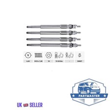 4X GLOW PLUGS FOR RENAULT CLIO KADJAR MEGANE SCENIC KANGO 1.5DCI 8200682592