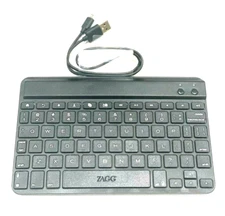 Zagg Universal-iPad/ Tablet/ iPhone/ Samsung Slim Bluetooth PLUG-IN Keyboard
