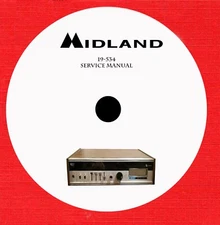 Service manual on dvd, pdf format, for Midland audio recorder by model