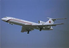 Postcard Airline ROSSIA Tupolev 154M RA-85629 Moscow CC7.