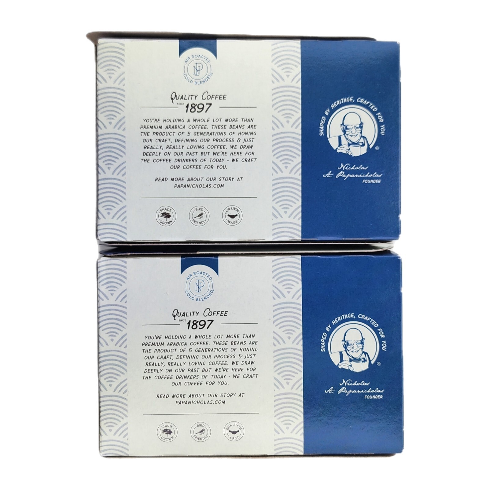 Papa Nicholas Light Roast Single Coffee Keurig K Cups, French Vanilla