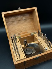 BOLEY KASTEN PUNZEN TRIEBNIETMASCHINE ZUBEHÖR UHRMACHER WERKZEUG SET