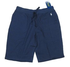 Polo Ralph Lauren Men's Navy Waffle Knit Thermal Sleep Shorts