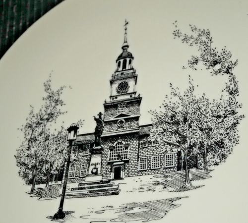 Placa de exhibición Lenox Independence Hall Philadelphia lugar de nacimiento herencia americana - Imagen 2 de 4