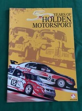 50 YEARS OF HOLDEN MOTORSPORT MAGAZINE FROM 1998 MINT CONDITION